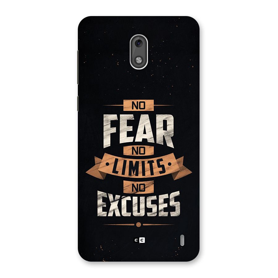 No Excuse Back Case for Nokia 2