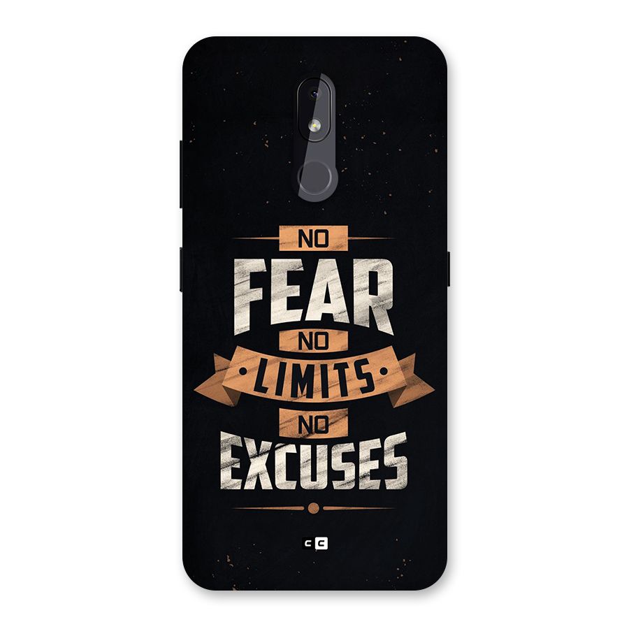 No Excuse Back Case for Nokia 3.2