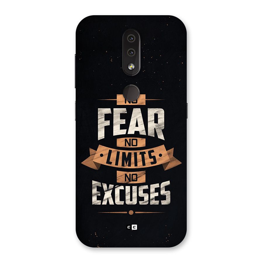 No Excuse Back Case for Nokia 4.2