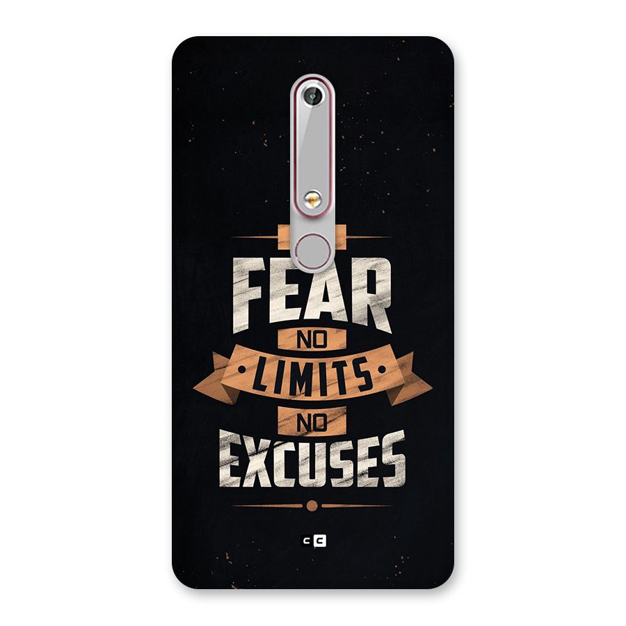 No Excuse Back Case for Nokia 6.1
