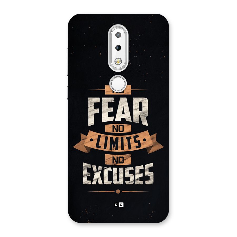 No Excuse Back Case for Nokia 6.1 Plus