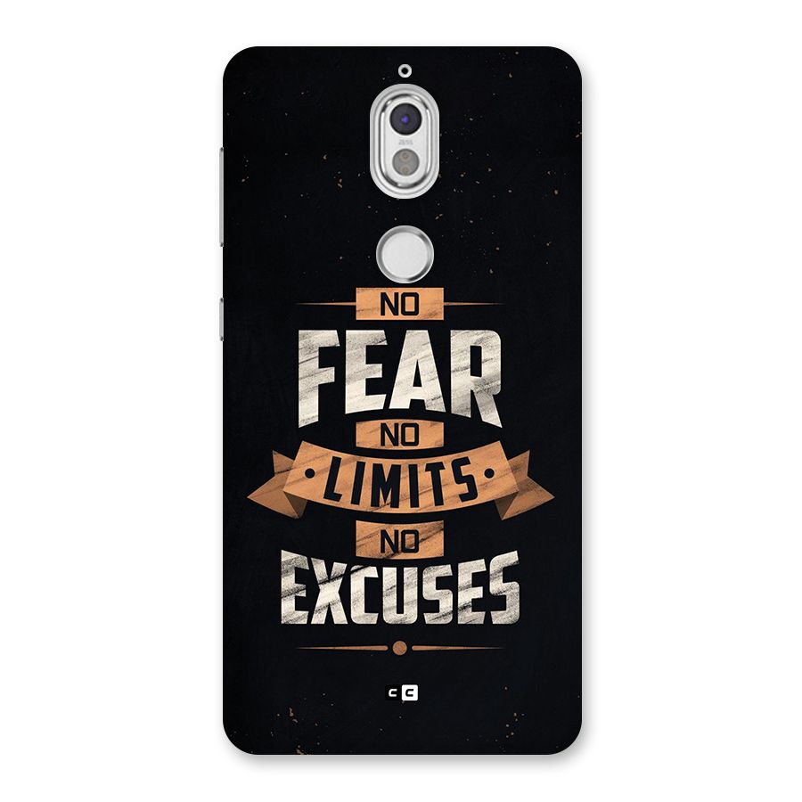 No Excuse Back Case for Nokia 7