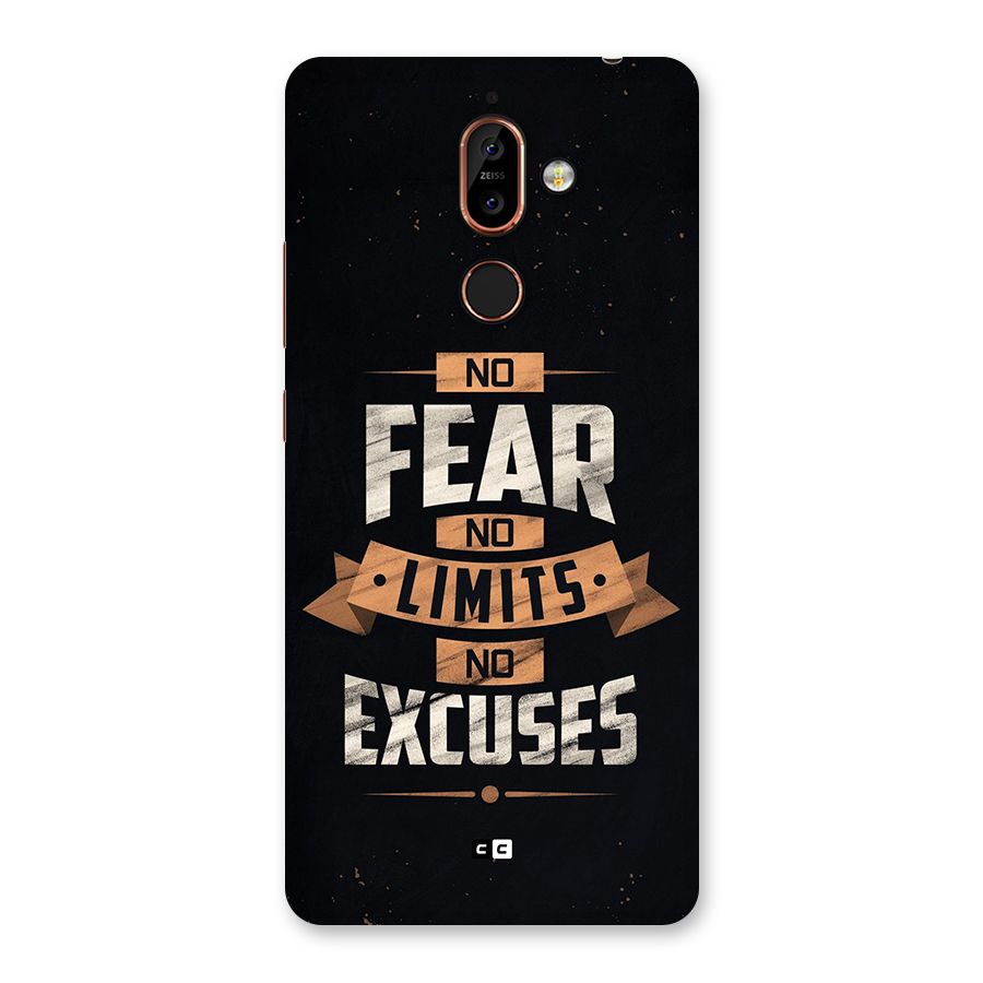 No Excuse Back Case for Nokia 7 Plus
