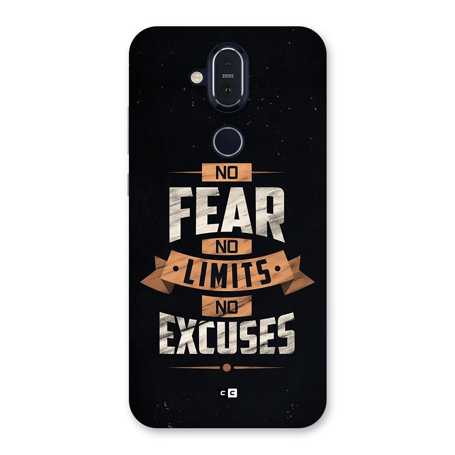 No Excuse Back Case for Nokia 8.1
