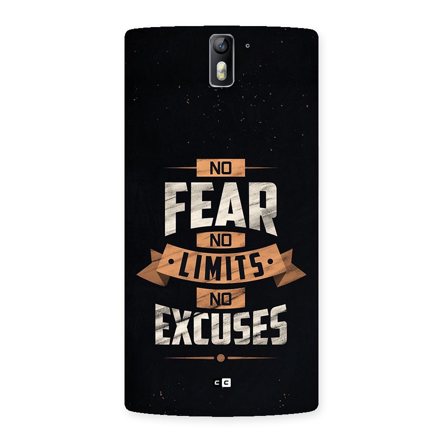 No Excuse Back Case for OnePlus One