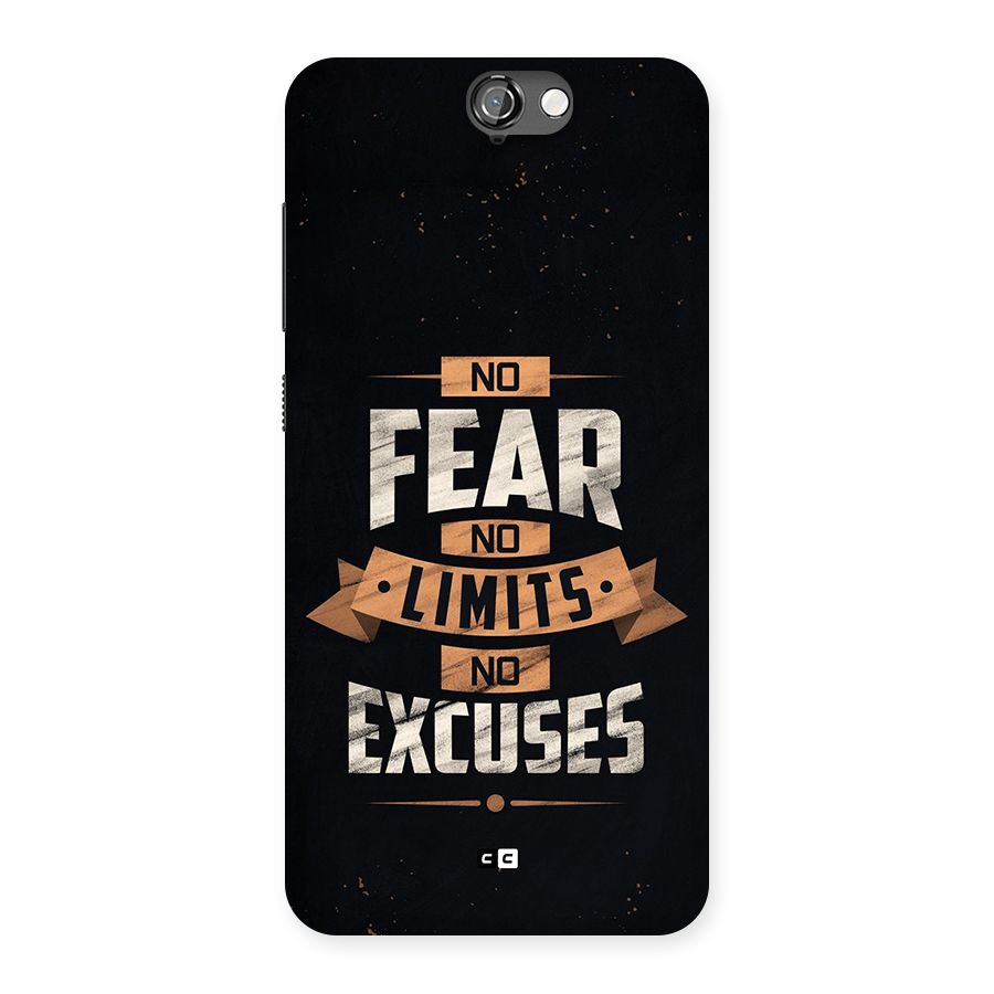 No Excuse Back Case for One A9