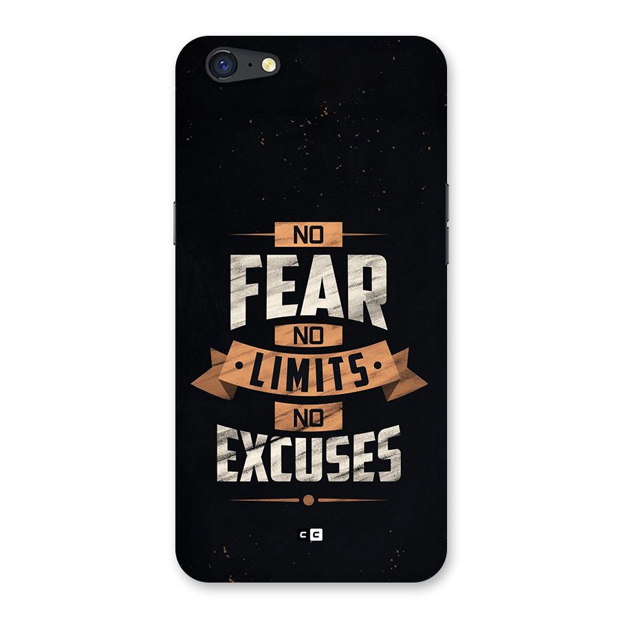 No Excuse Back Case for Oppo A71
