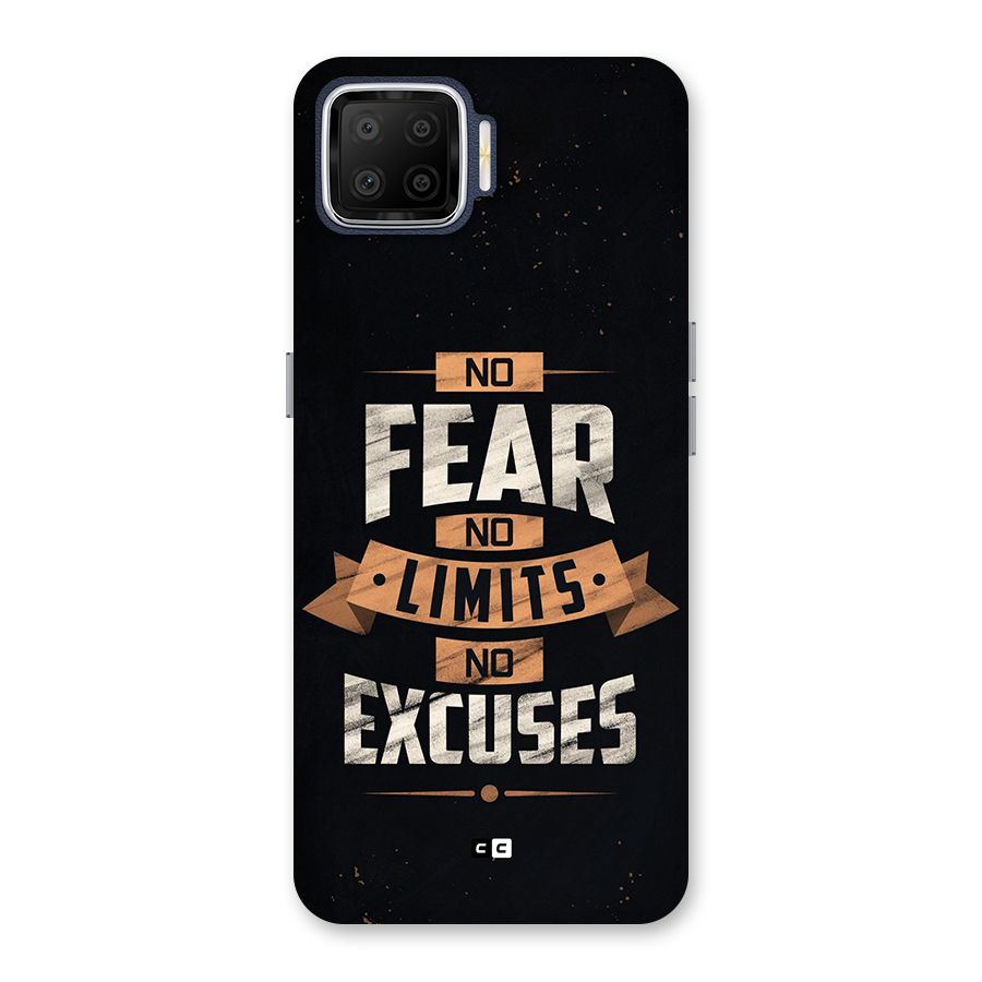 No Excuse Back Case for Oppo F17