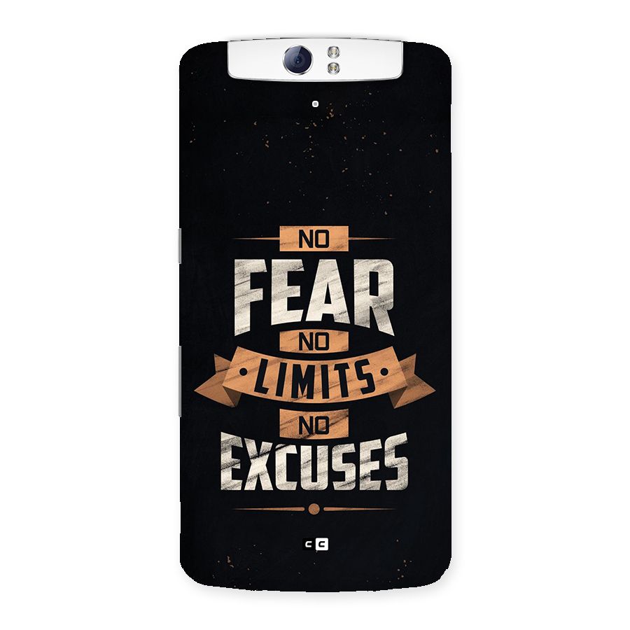 No Excuse Back Case for Oppo N1