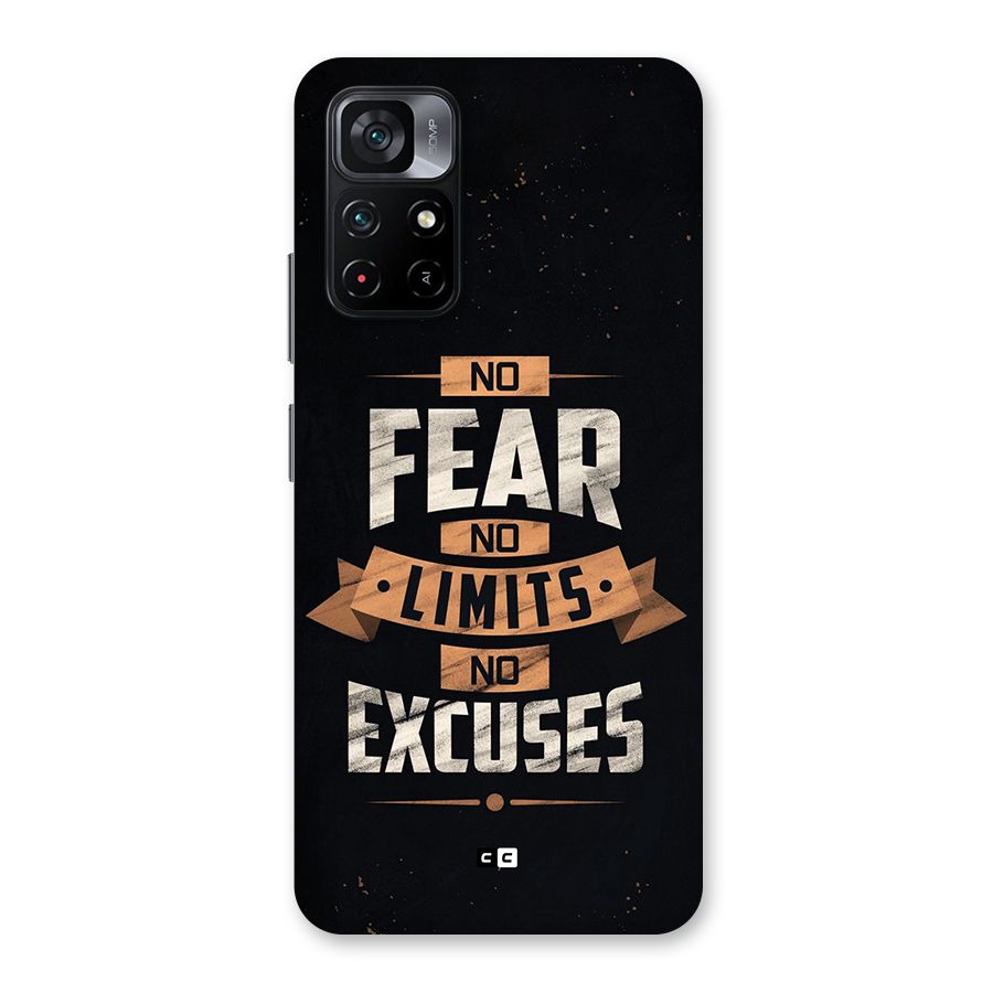 No Excuse Back Case for Poco M4 Pro 5G