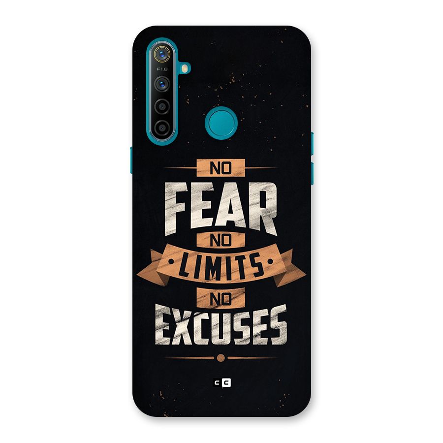 No Excuse Back Case for Realme 5i