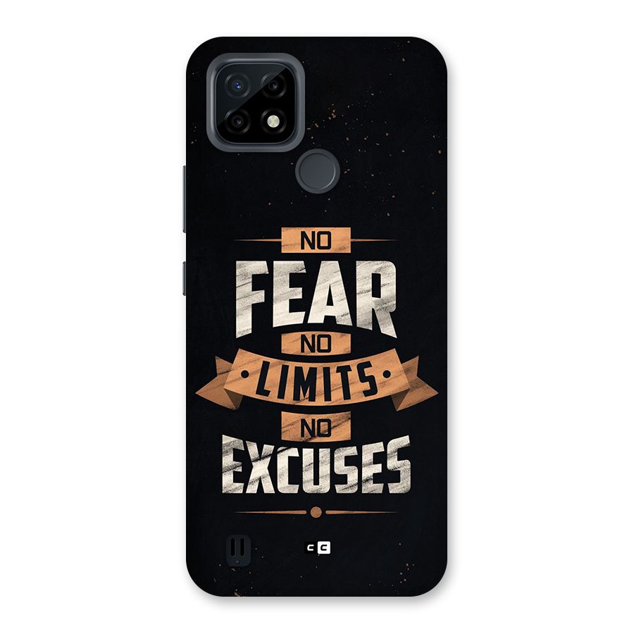 No Excuse Back Case for Realme C21
