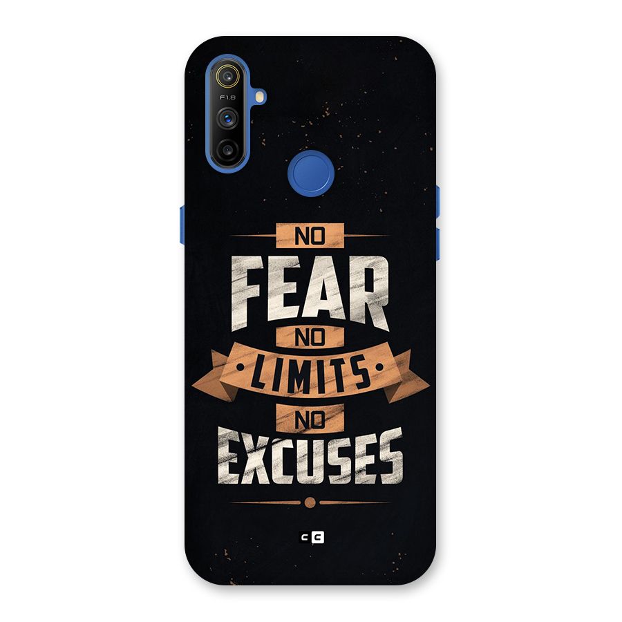No Excuse Back Case for Realme Narzo 10A