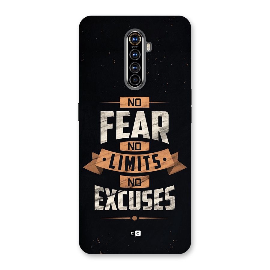 No Excuse Back Case for Realme X2 Pro