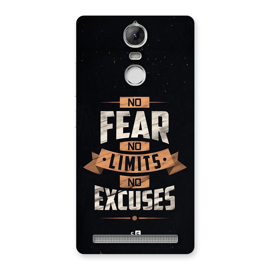 No Excuse Back Case for Vibe K5 Note
