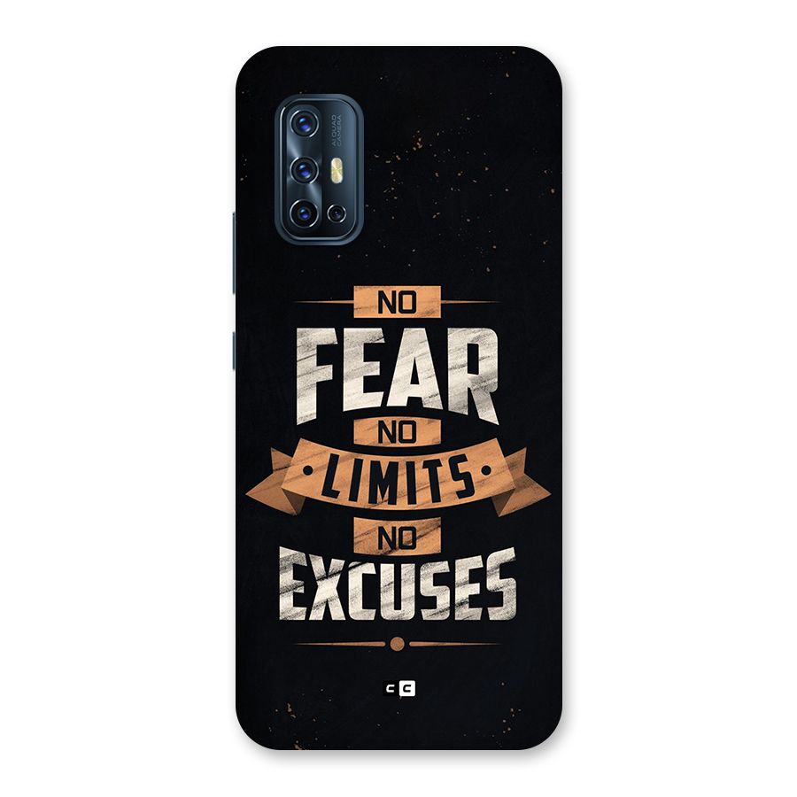 No Excuse Back Case for Vivo V17