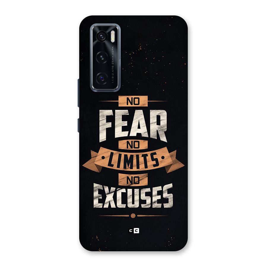No Excuse Back Case for Vivo V20 SE