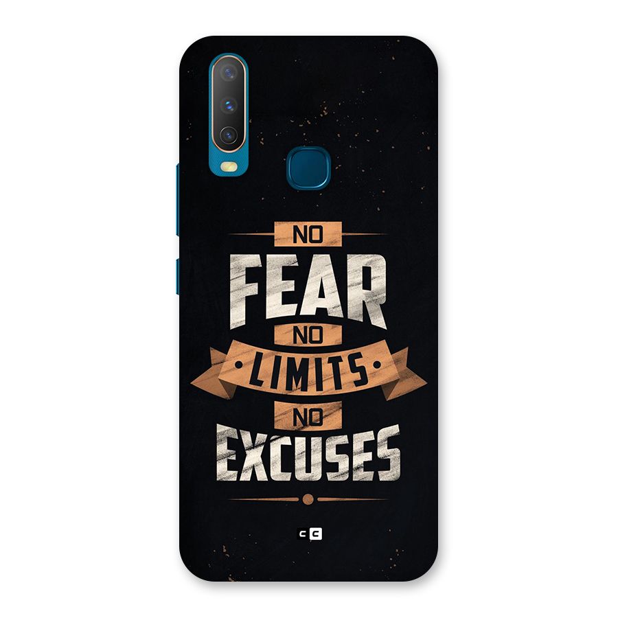 No Excuse Back Case for Vivo Y11