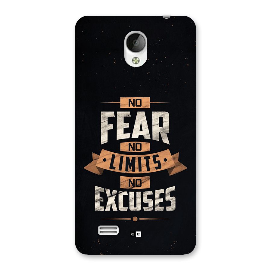 No Excuse Back Case for Vivo Y21