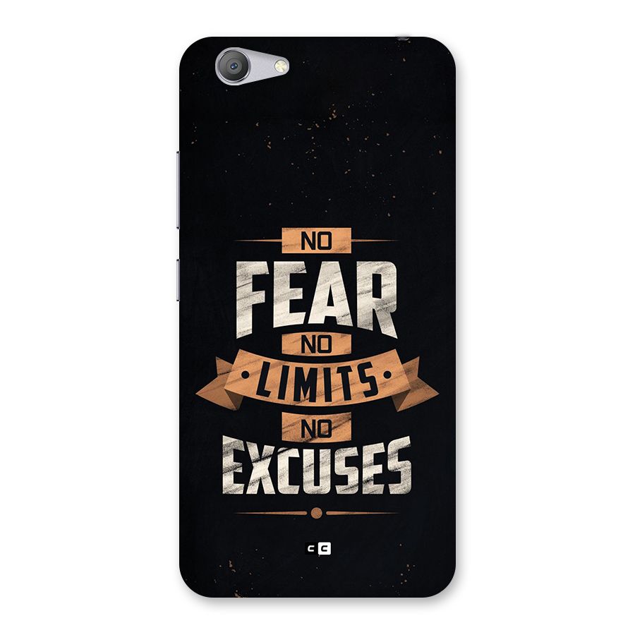 No Excuse Back Case for Vivo Y53
