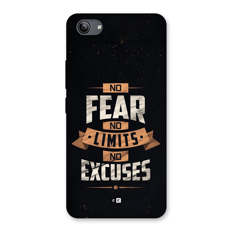 No Excuse Back Case for Vivo Y81i