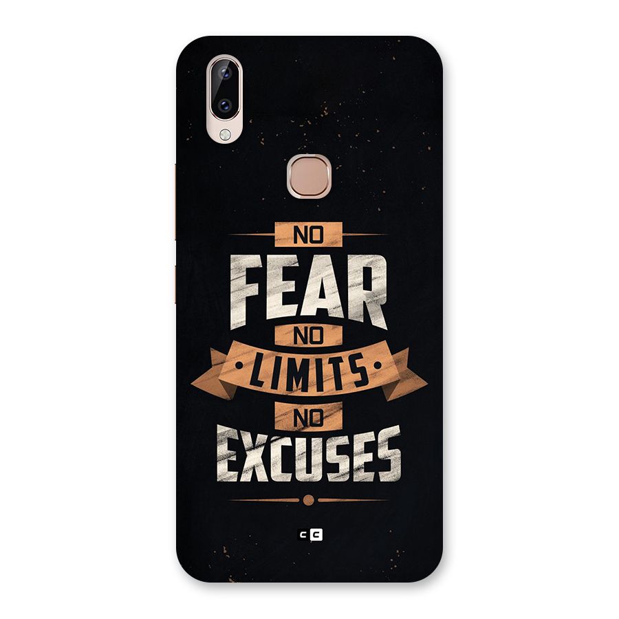 No Excuse Back Case for Vivo Y83 Pro