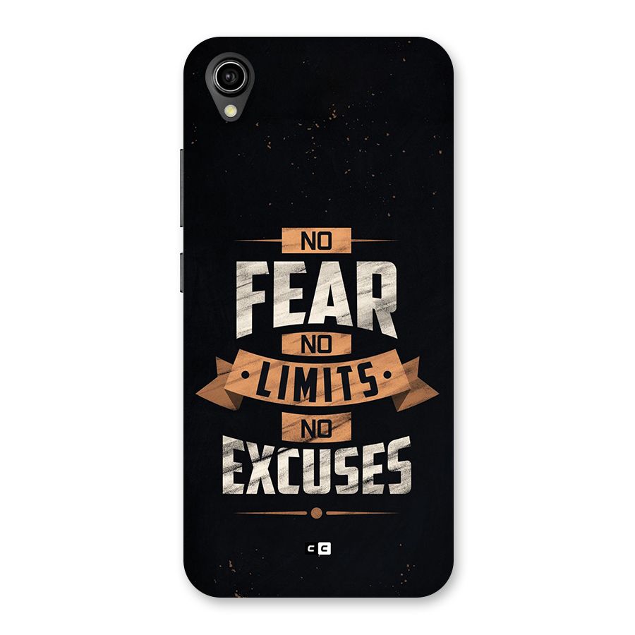 No Excuse Back Case for Vivo Y90