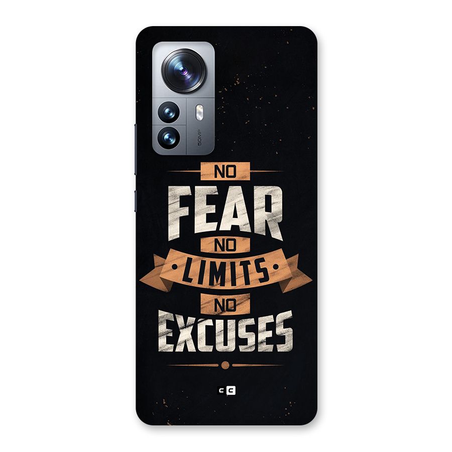 No Excuse Back Case for Xiaomi 12 Pro