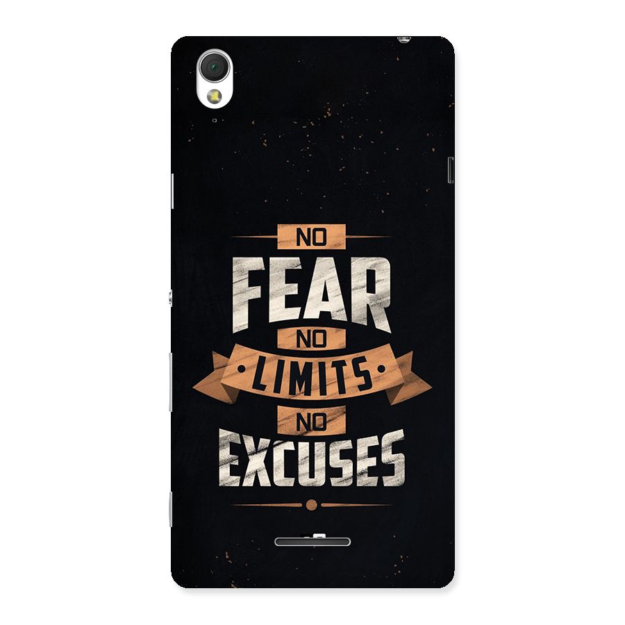 No Excuse Back Case for Xperia T3