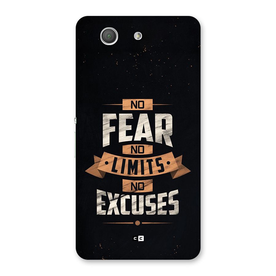No Excuse Back Case for Xperia Z3 Compact