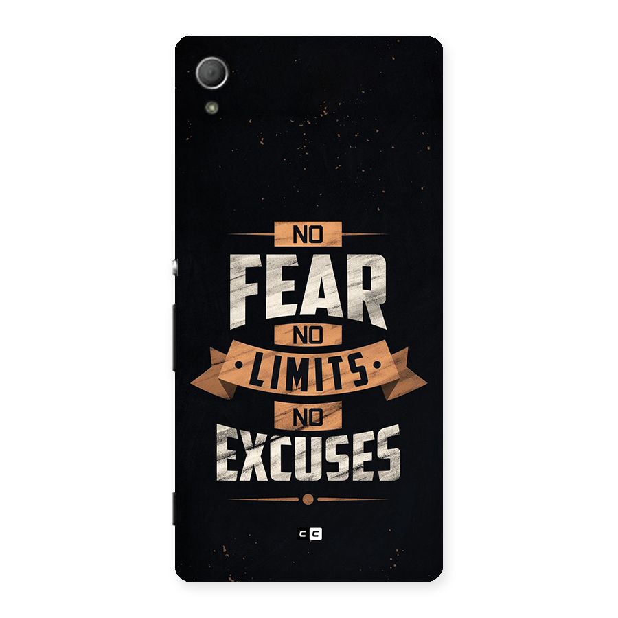 No Excuse Back Case for Xperia Z3 Plus
