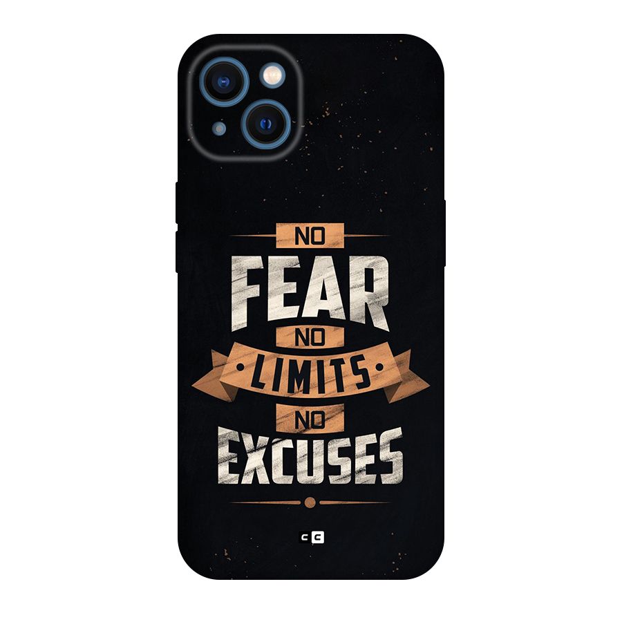 No Excuse Back Case for iPhone 13
