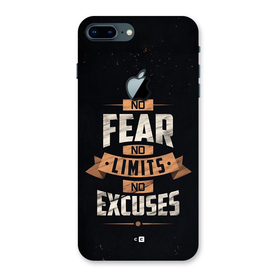 No Excuse Back Case for iPhone 7 Plus Apple Cut