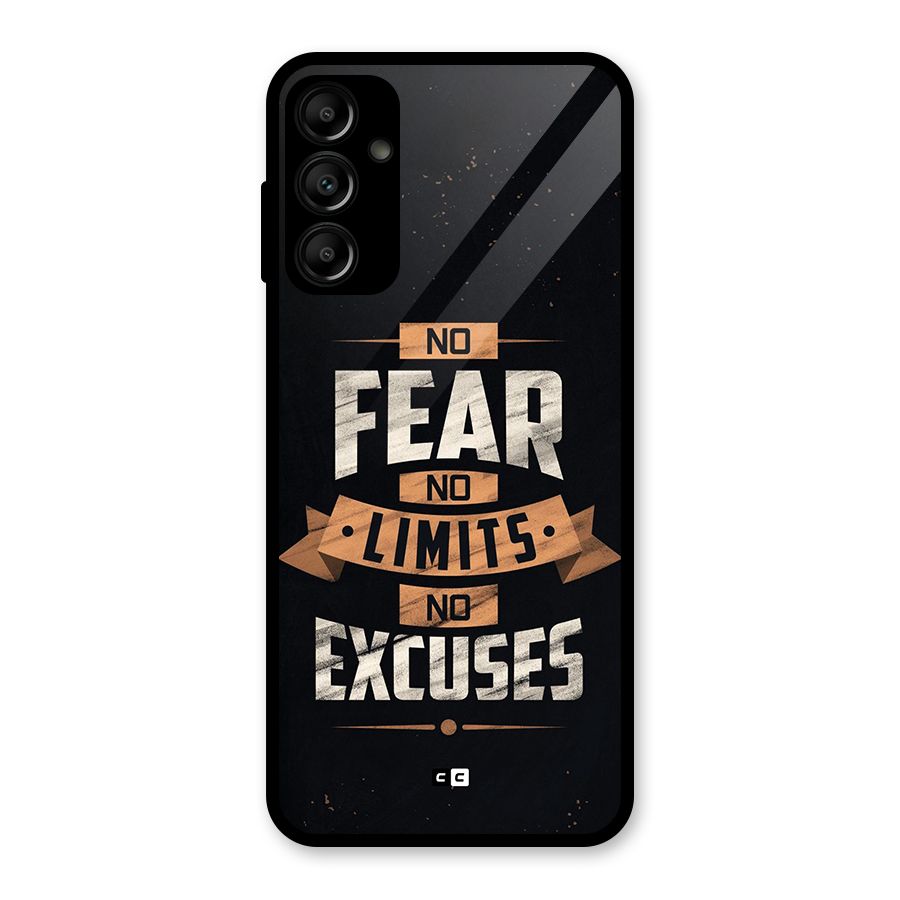 No Excuse Glass Back Case for Galaxy A14 5G