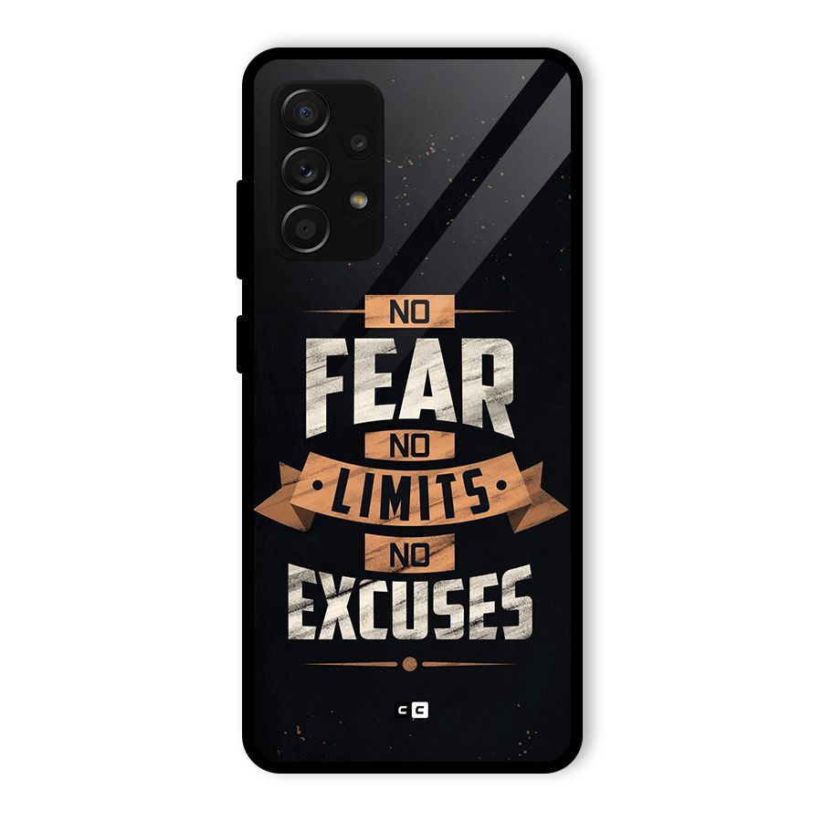 No Excuse Glass Back Case for Galaxy A53 5G