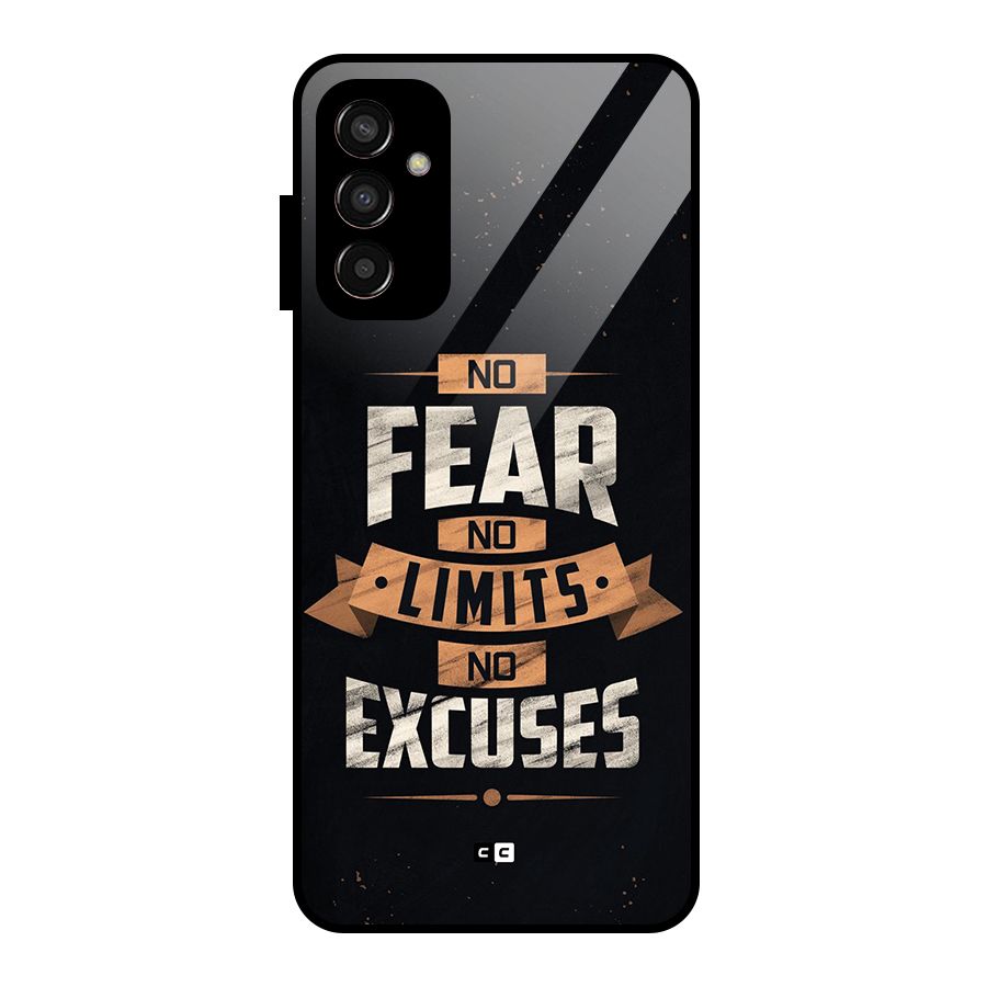No Excuse Glass Back Case for Galaxy F13