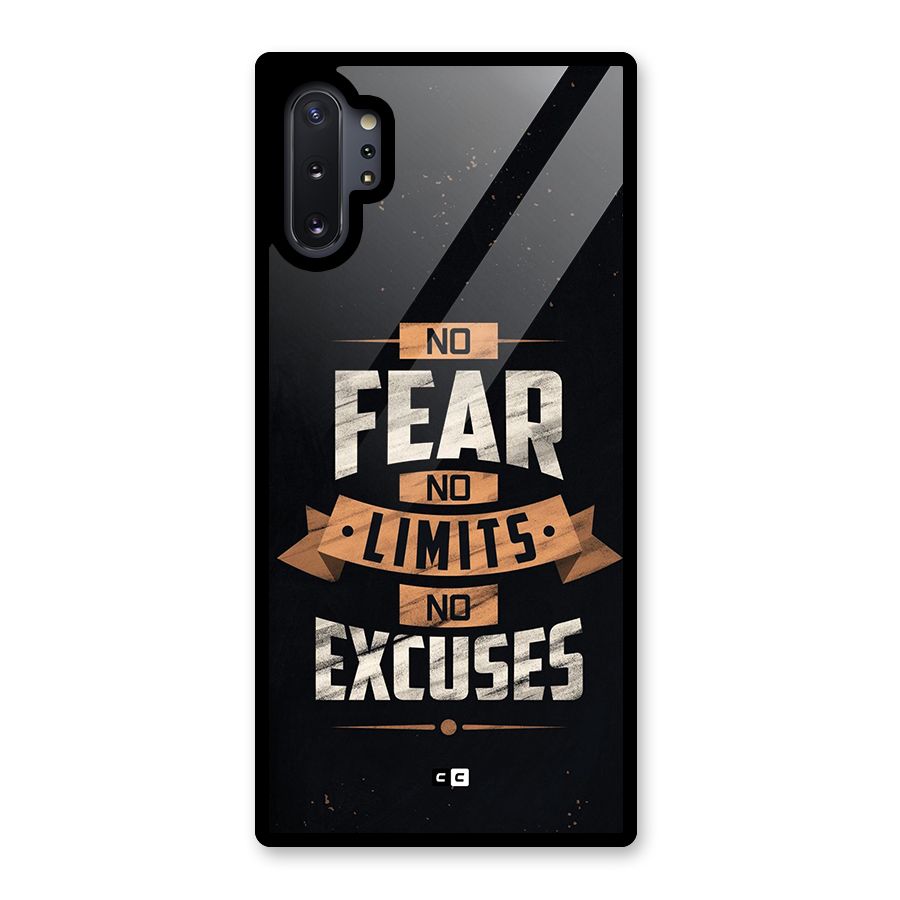 No Excuse Glass Back Case for Galaxy Note 10 Plus