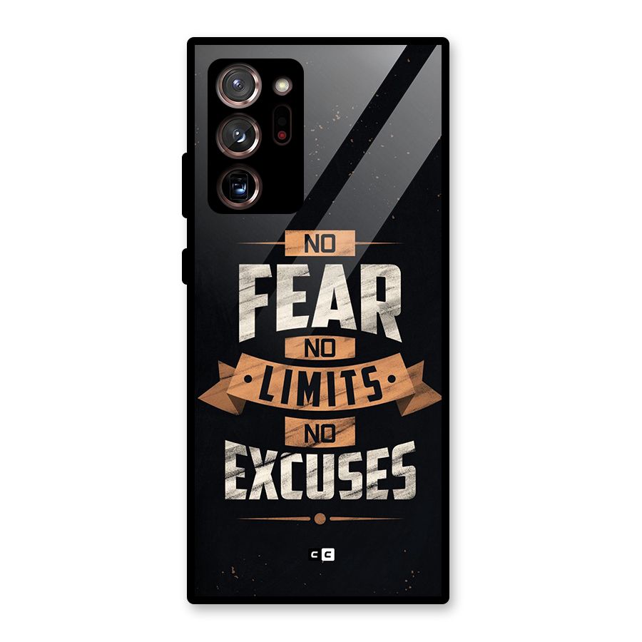 No Excuse Glass Back Case for Galaxy Note 20 Ultra 5G