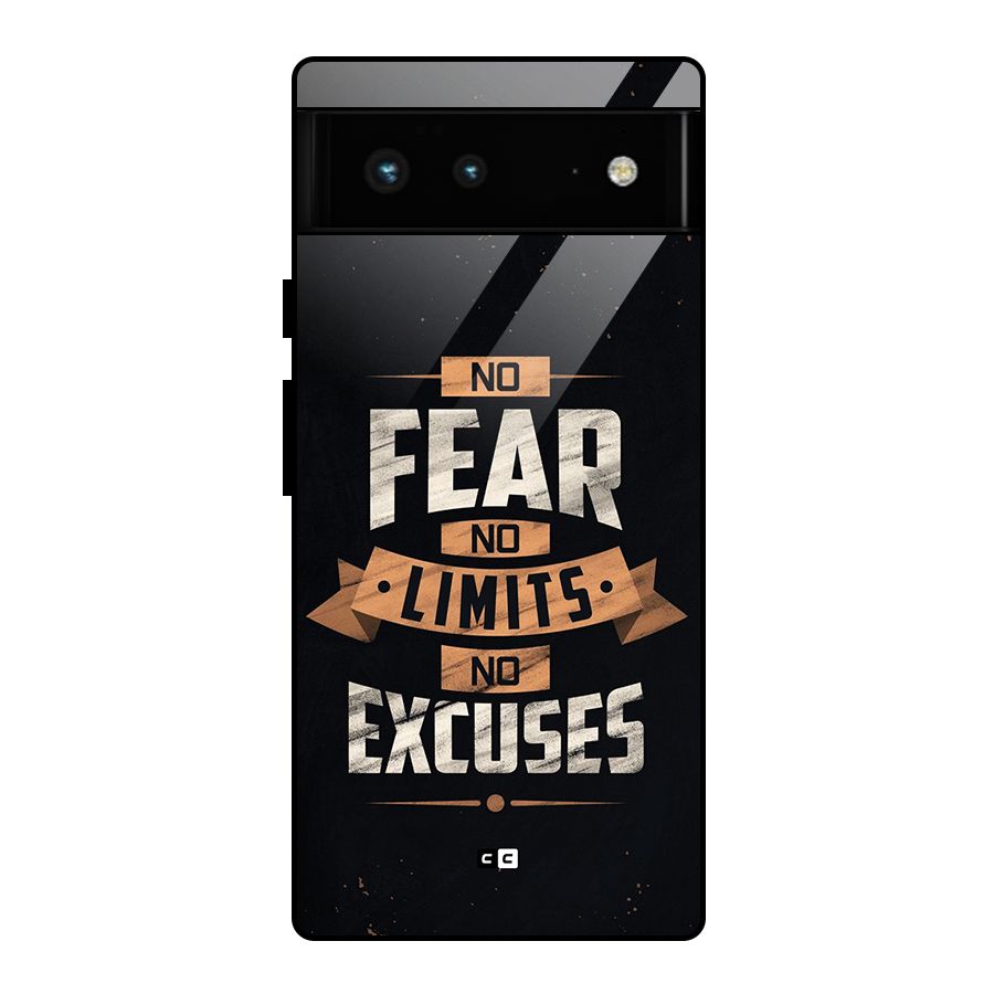 No Excuse Glass Back Case for Google Pixel 6