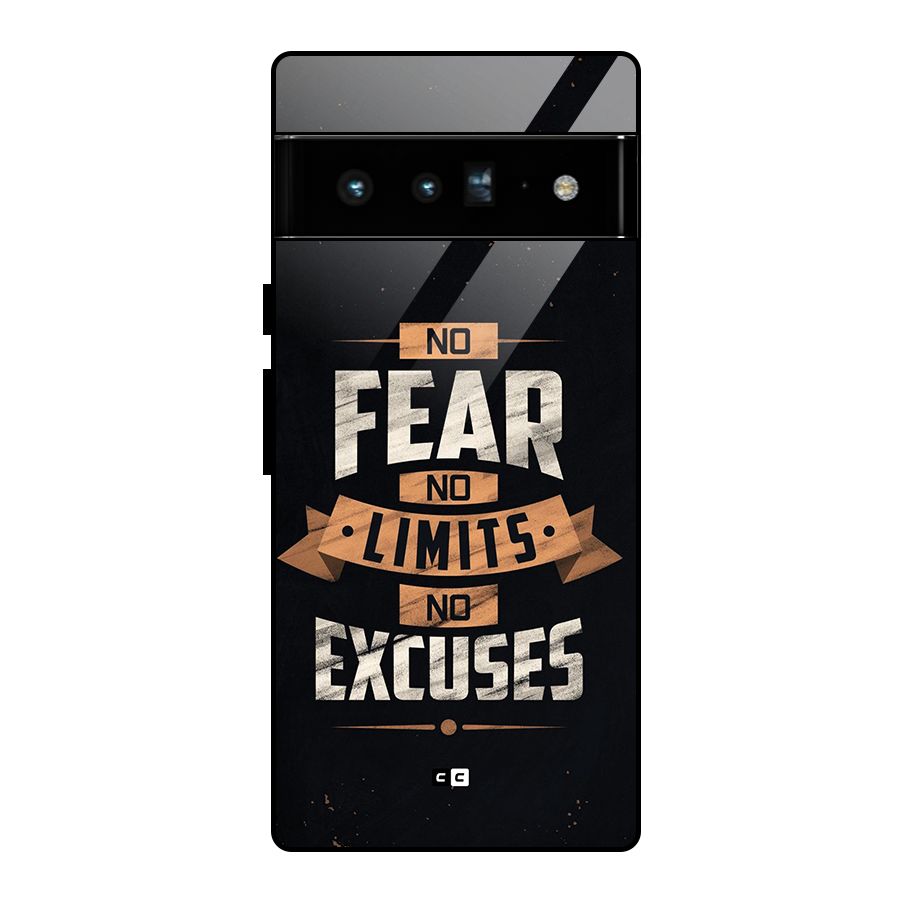No Excuse Glass Back Case for Google Pixel 6 Pro