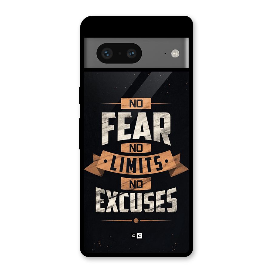 No Excuse Glass Back Case for Google Pixel 7
