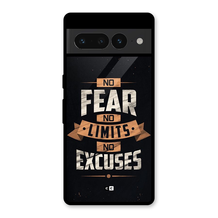 No Excuse Glass Back Case for Google Pixel 7 Pro