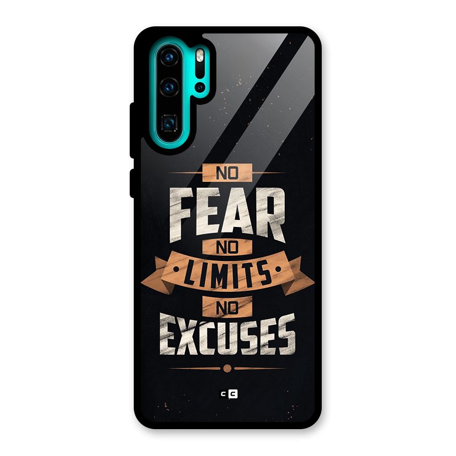 No Excuse Glass Back Case for Huawei P30 Pro