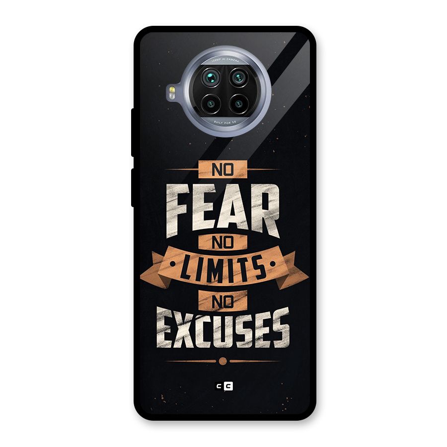 No Excuse Glass Back Case for Mi 10i