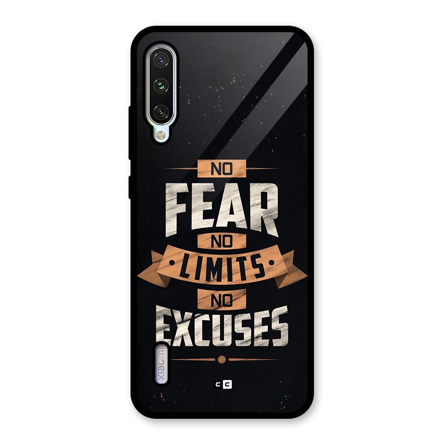 No Excuse Glass Back Case for Mi A3