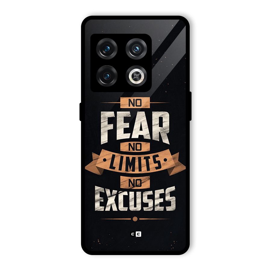 No Excuse Glass Back Case for OnePlus 10 Pro 5G