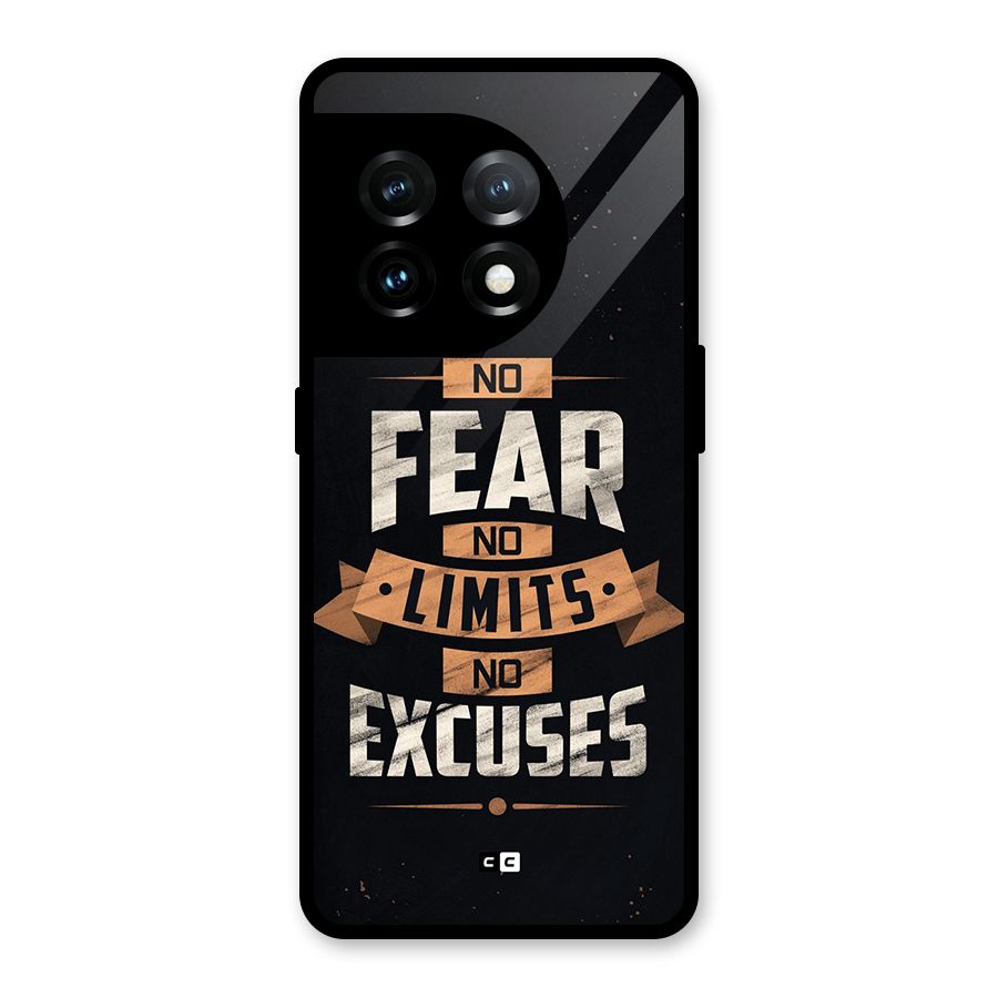 No Excuse Glass Back Case for OnePlus 11