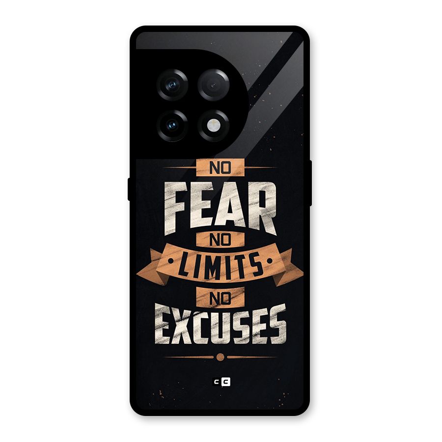 No Excuse Glass Back Case for OnePlus 11R