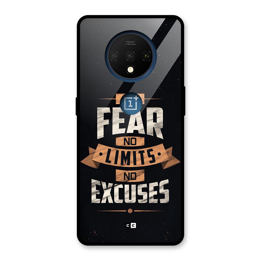 No Excuse Glass Back Case for OnePlus 7T