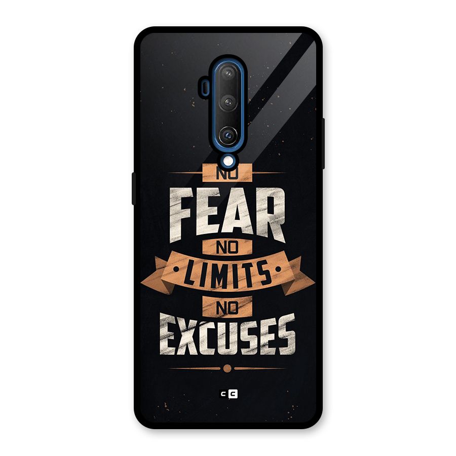 No Excuse Glass Back Case for OnePlus 7T Pro
